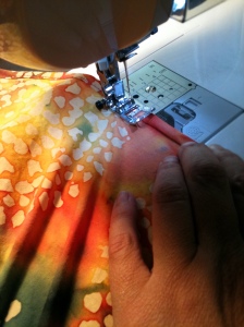 Hemming Over 200" On The Machine...Thank God!